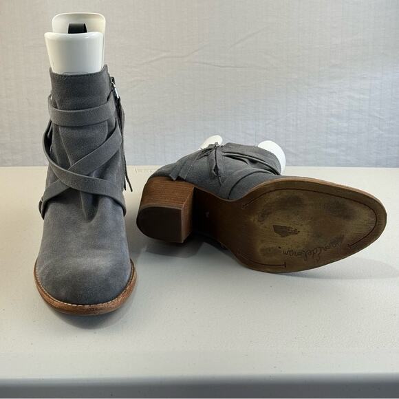 Sam Edelman Merton Western Booties Women’s Size 9.5 EUR 39.5 Suede Leather Boots - Picture 9 of 12